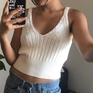 knit tank top